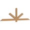 Ekena Millwork Kennewick Timber Gable Bracket, Western Red Cedar, 84"W x 24"H x 1 1/2"D x 3 1/2"F, 7/12 Pitch GBW084X24X0204KEN00SWR - alternate 5